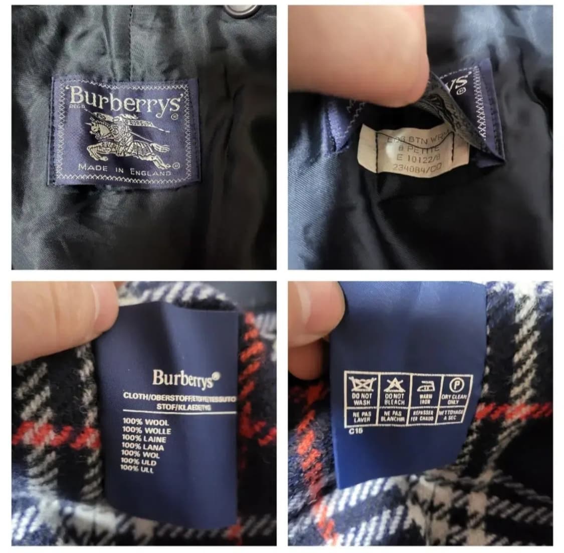 (uk8) 버버리트렌치코트 버버리코트 버버리싱글코트 버버리발마칸코트 상품이미지7