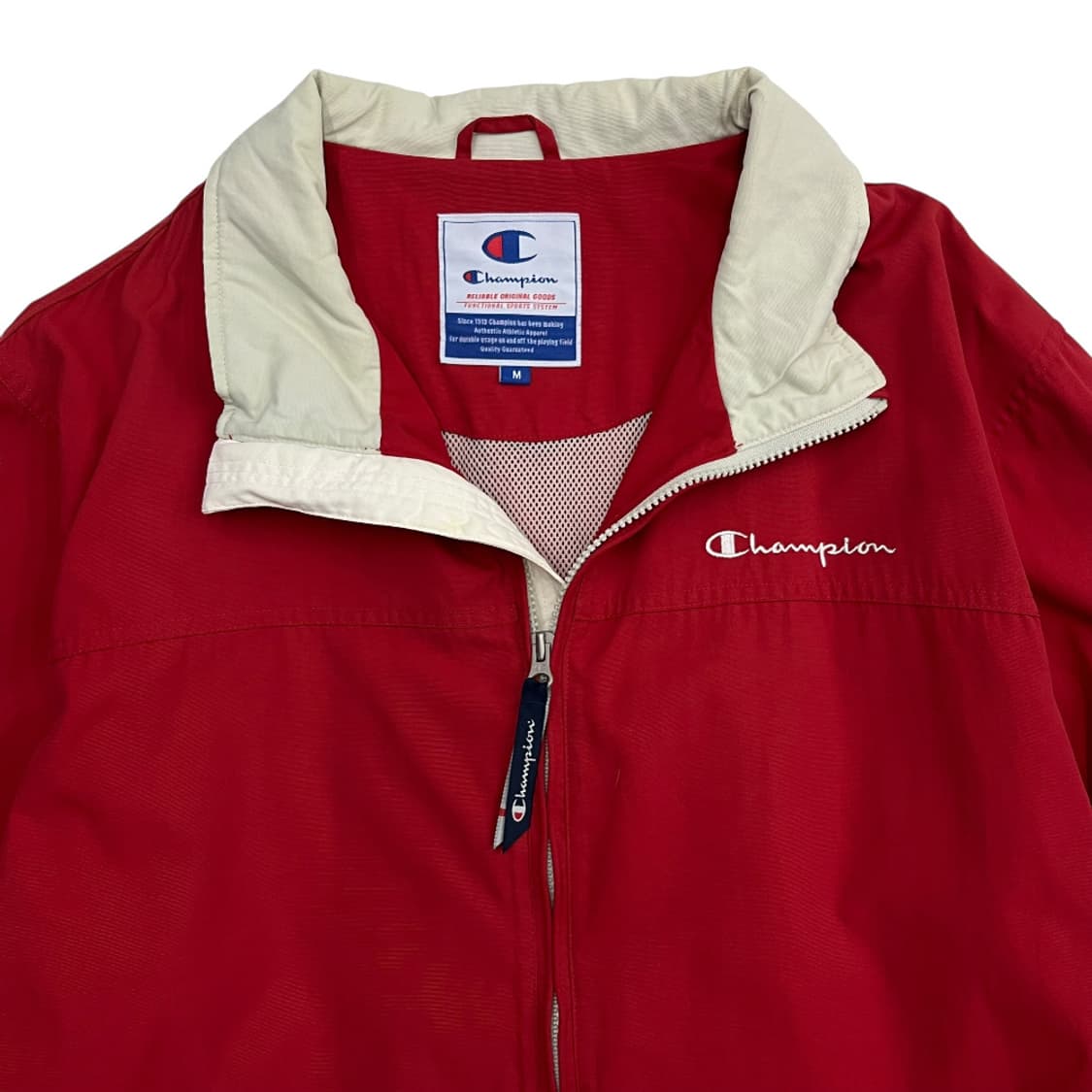 챔피언 미니로고 레드 바람막이 M 상품이미지4