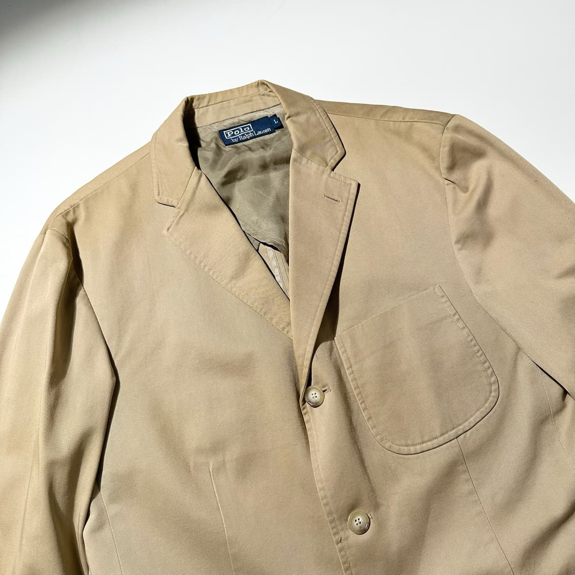 폴로 랄프로렌 코튼 싱글 3B 블레이저 스포츠코트  상품이미지3