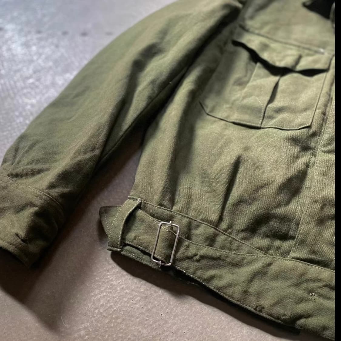 70s Vintage 그리스군 울 아이크(Ike) 자켓 (아이젠하워 자켓 상품이미지4