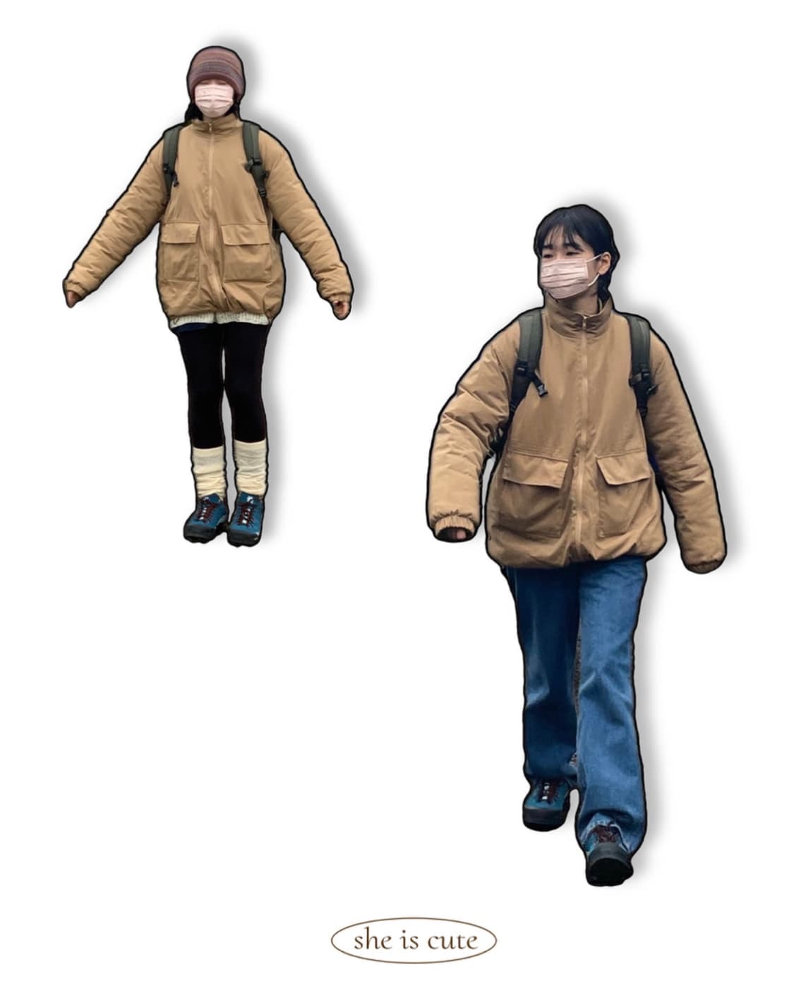 쉬이즈큐트 모카 패디드 점퍼 상품이미지3