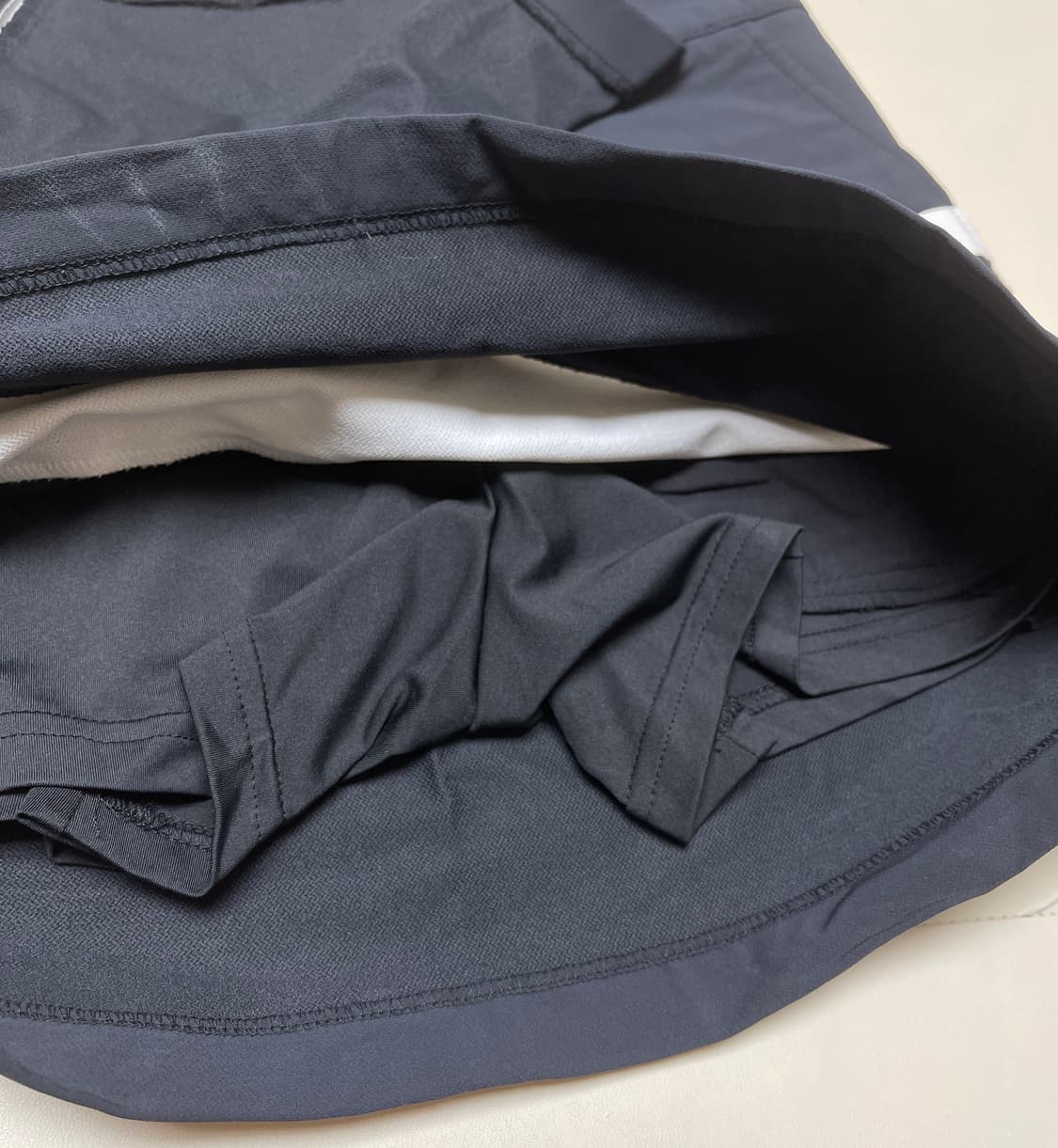 와이드앵글 (W.ANGLE) 랩형 포인트 큐롯 골프 스커트 상품이미지3