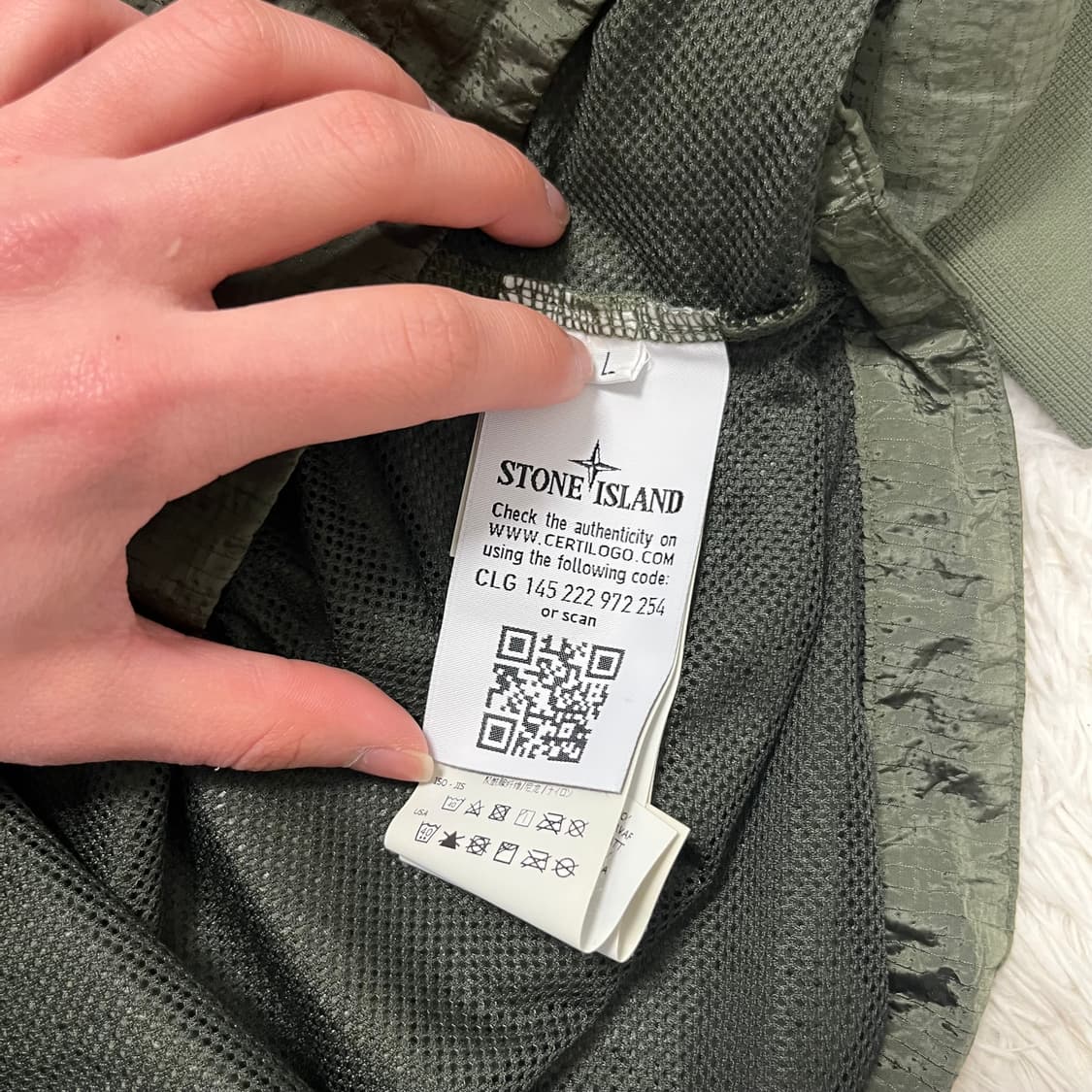 Stone Island nylon metal smock anorak 상품이미지7