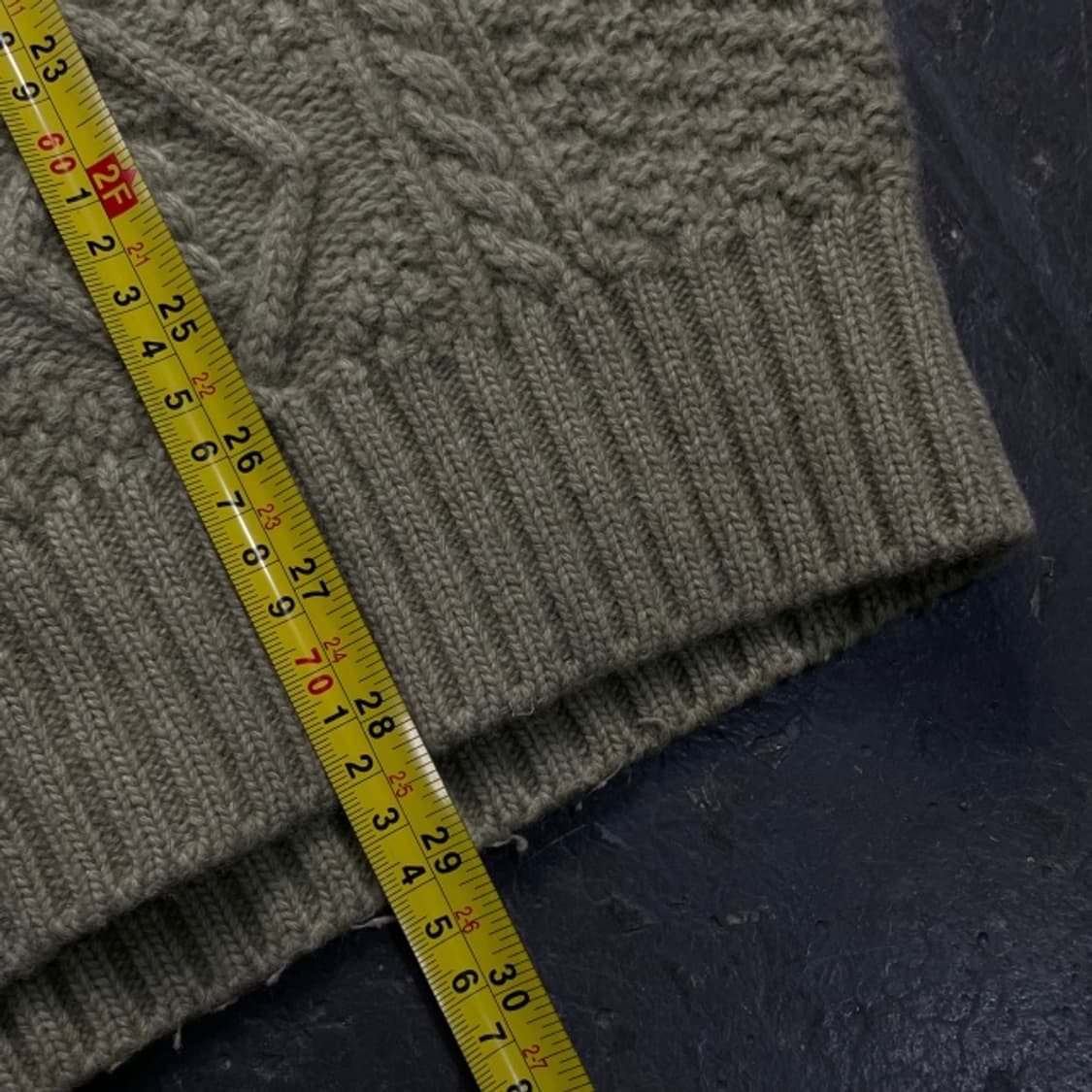 100 헤지스 꽈배기 니트  상품이미지7