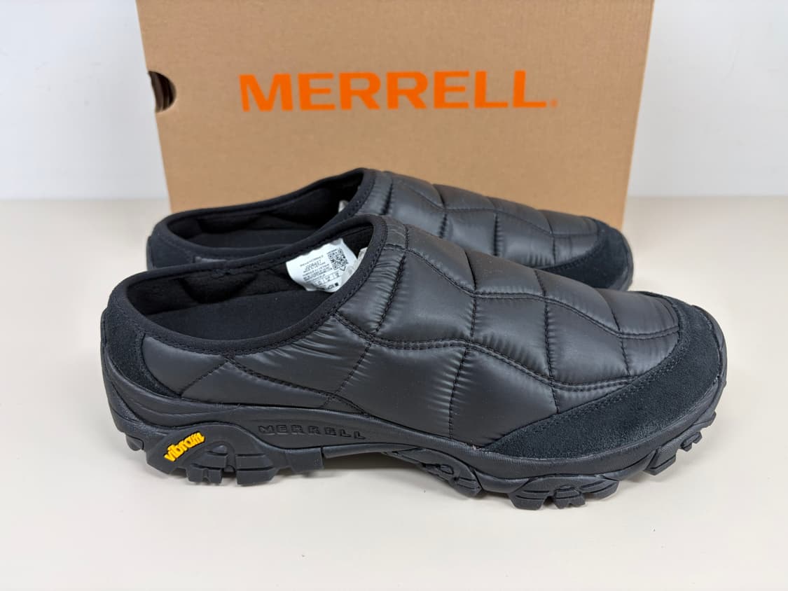 [280]머렐 모압 2 슬라이드 퀼티드 블랙 신품 상품이미지1