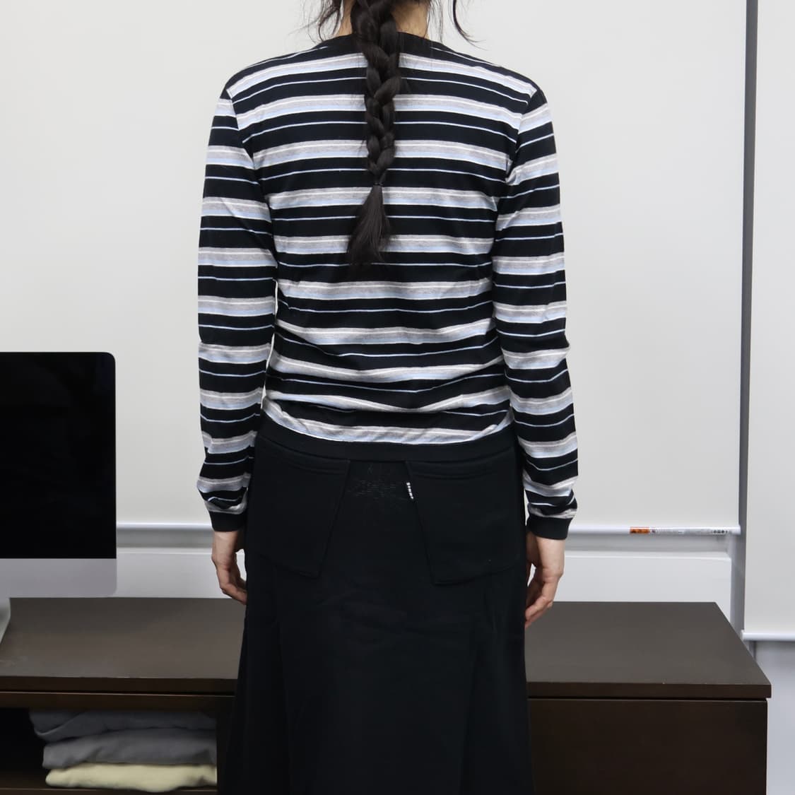 Beams Boy stripe cardigan 상품이미지2