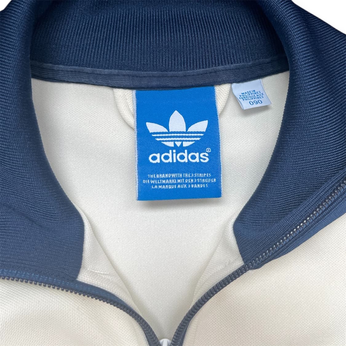 (희귀매물) 아디다스 유로파 아이보리&네이비 트랙탑 져지 상품이미지3