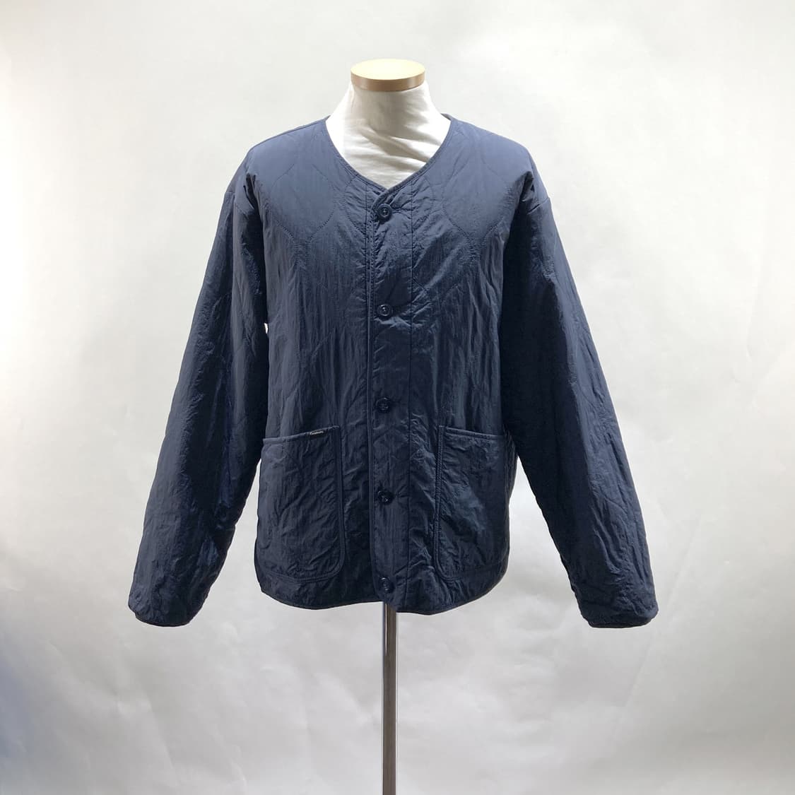 커버낫 2022 퀼팅 경량패딩자켓 네이비 L  상품이미지1