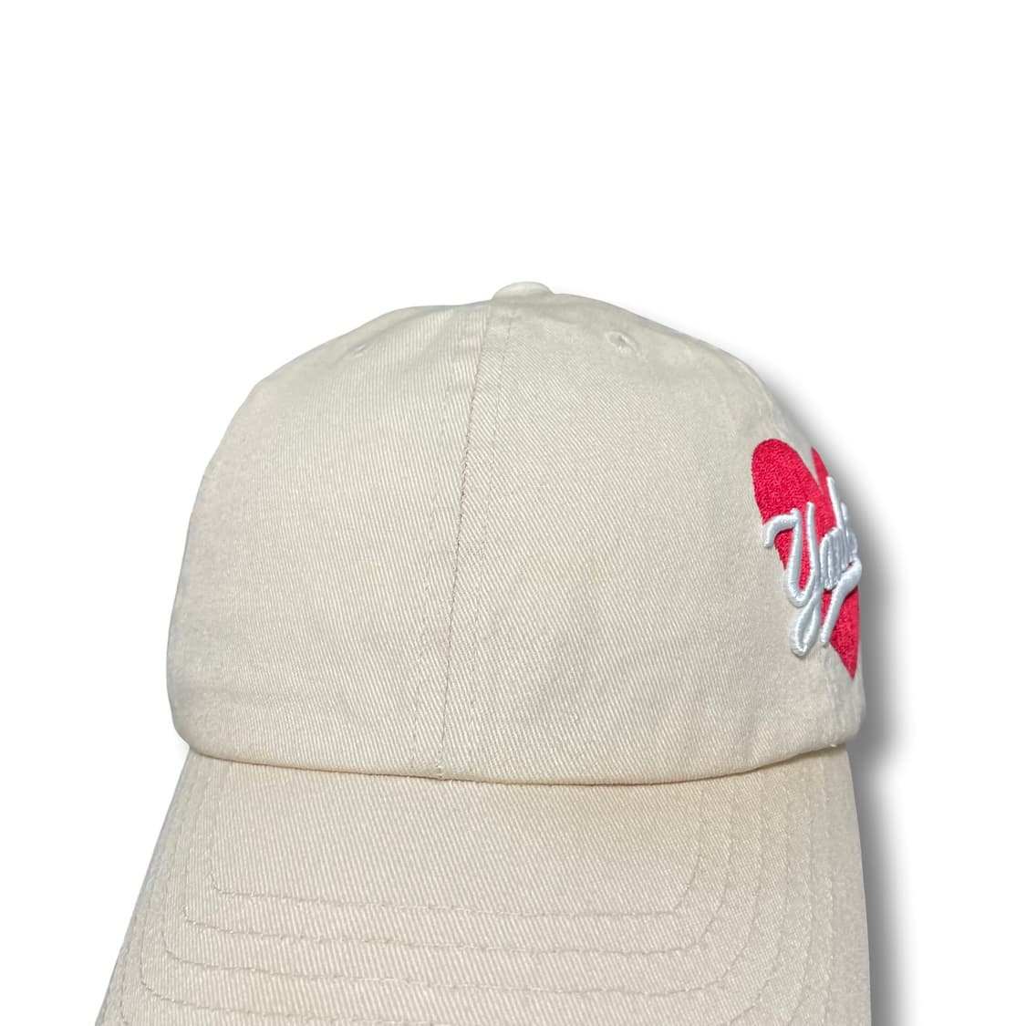 MLB 뉴욕 양키스 하트 볼캡 아이보리 상품이미지2