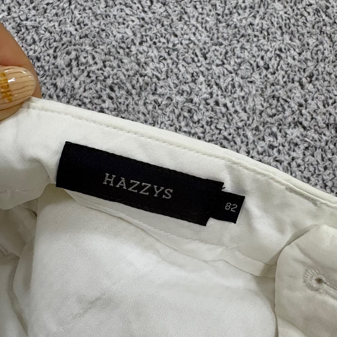 82 헤지스 여성 면바지 치노팬츠 0415J 상품이미지4