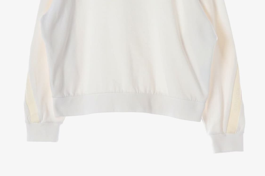 스파이더 센터 거미 자수 로고 화이트 맨투맨 L 상품이미지4