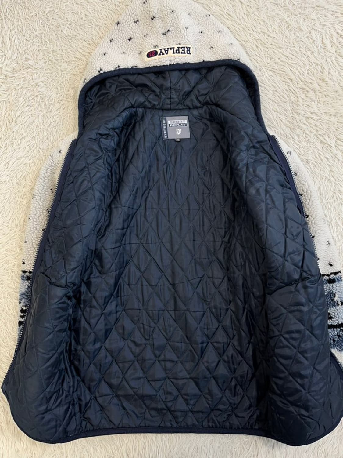 스포츠리플레이 빈티지 후리스 후디 자켓/#2833 상품이미지4