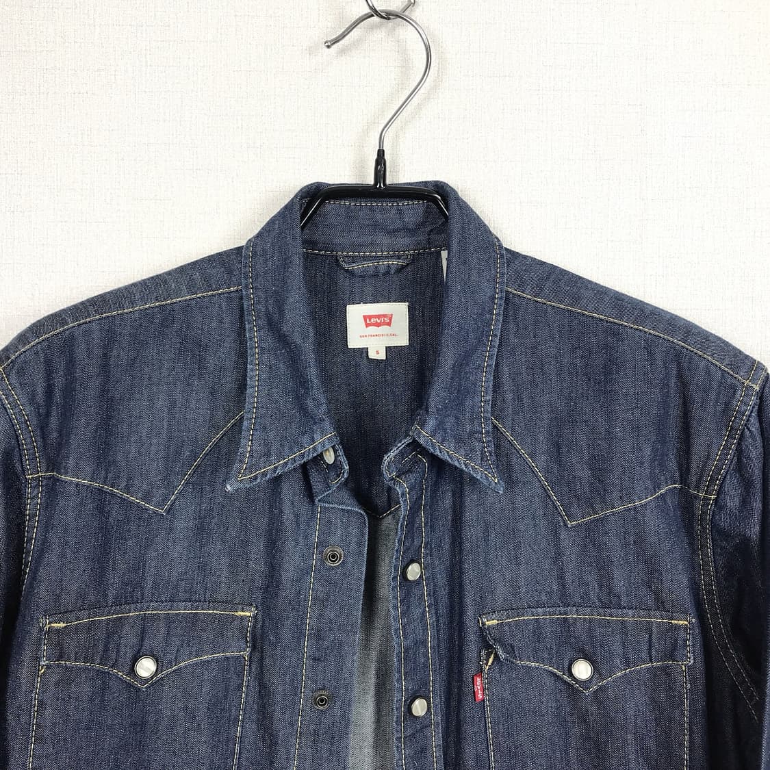 리바이스 Levi's 데님 셔츠 남방 남성S (90) 상품이미지3