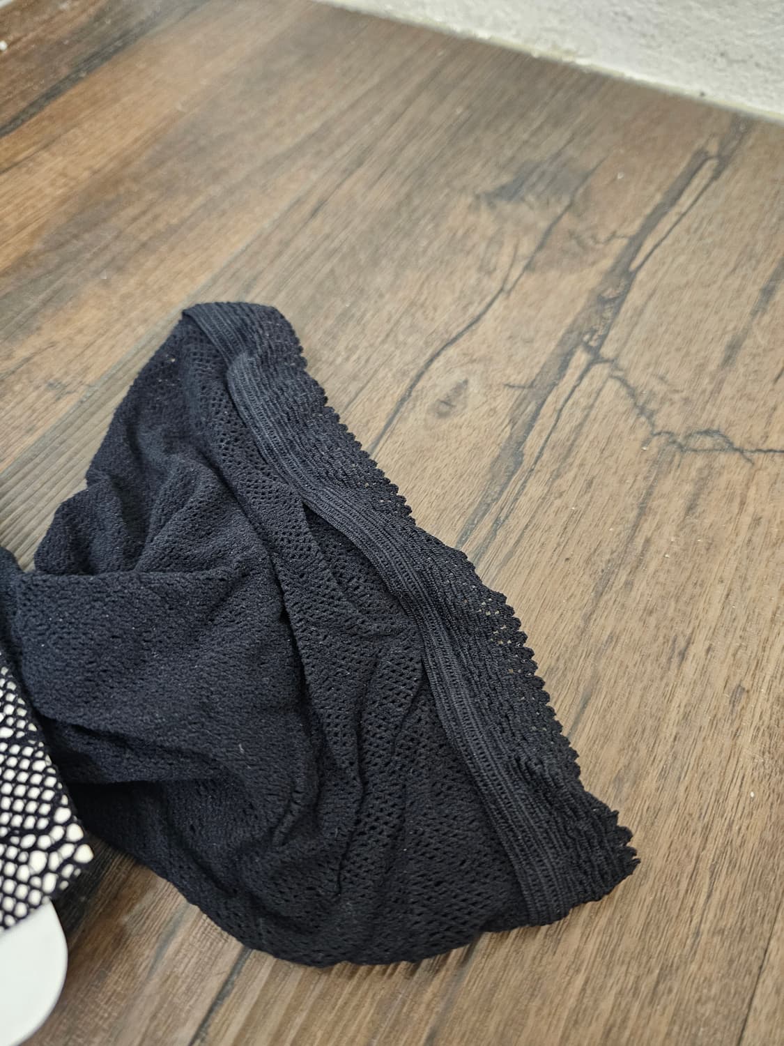 USA Fing Motesto 블랙 패턴 망사스타킹 상품이미지3