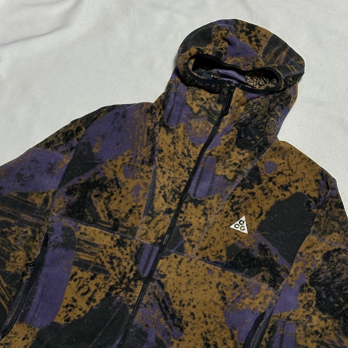 M 나이키 acg 울프트리 풀집업 마스크 플리스 상품이미지1