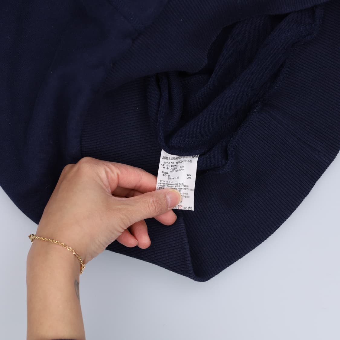 XS 뉴발란스 여성 후드티 0309H1 상품이미지5