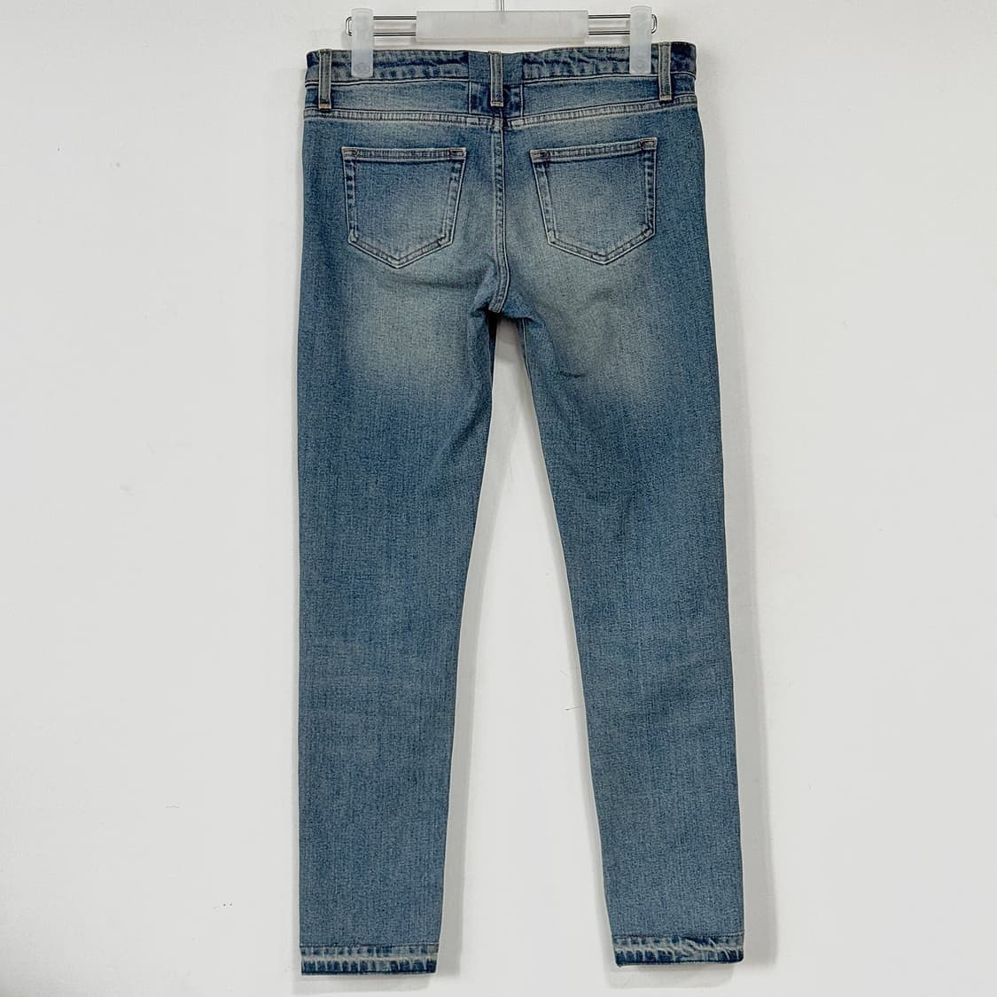 생로랑 니 커팅 데님 진 상품이미지5