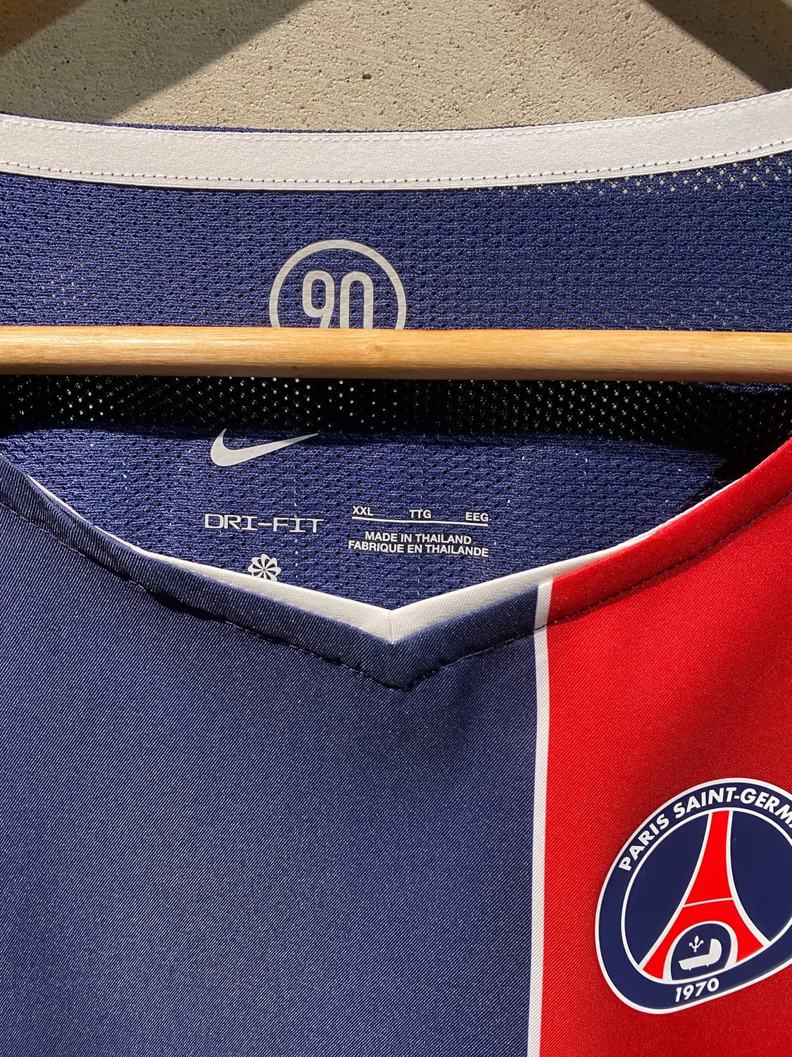 04-05 PSG 호나우지뉴 레트로 복각 홈 유니폼 (NEW) 상품이미지5