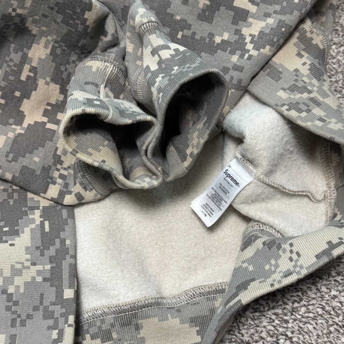 [S] 슈프림 스몰박스 후드 디지 카모 상품이미지4