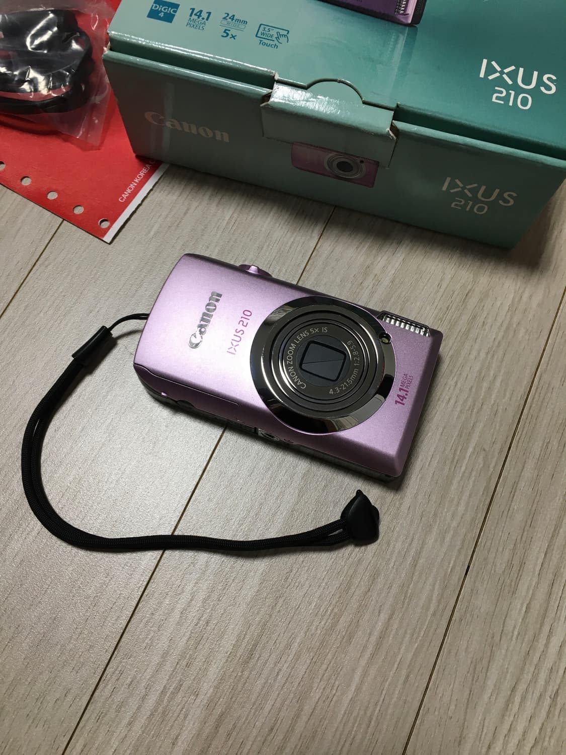 캐논 익서스 210 (IXUS 210) 핑크 상품이미지2