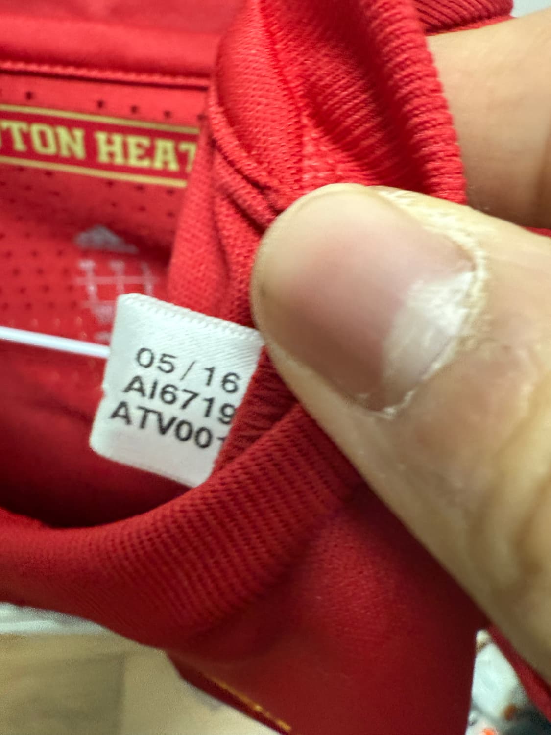 16-17 맨유 지급용 래시포드 유니폼 상품이미지3