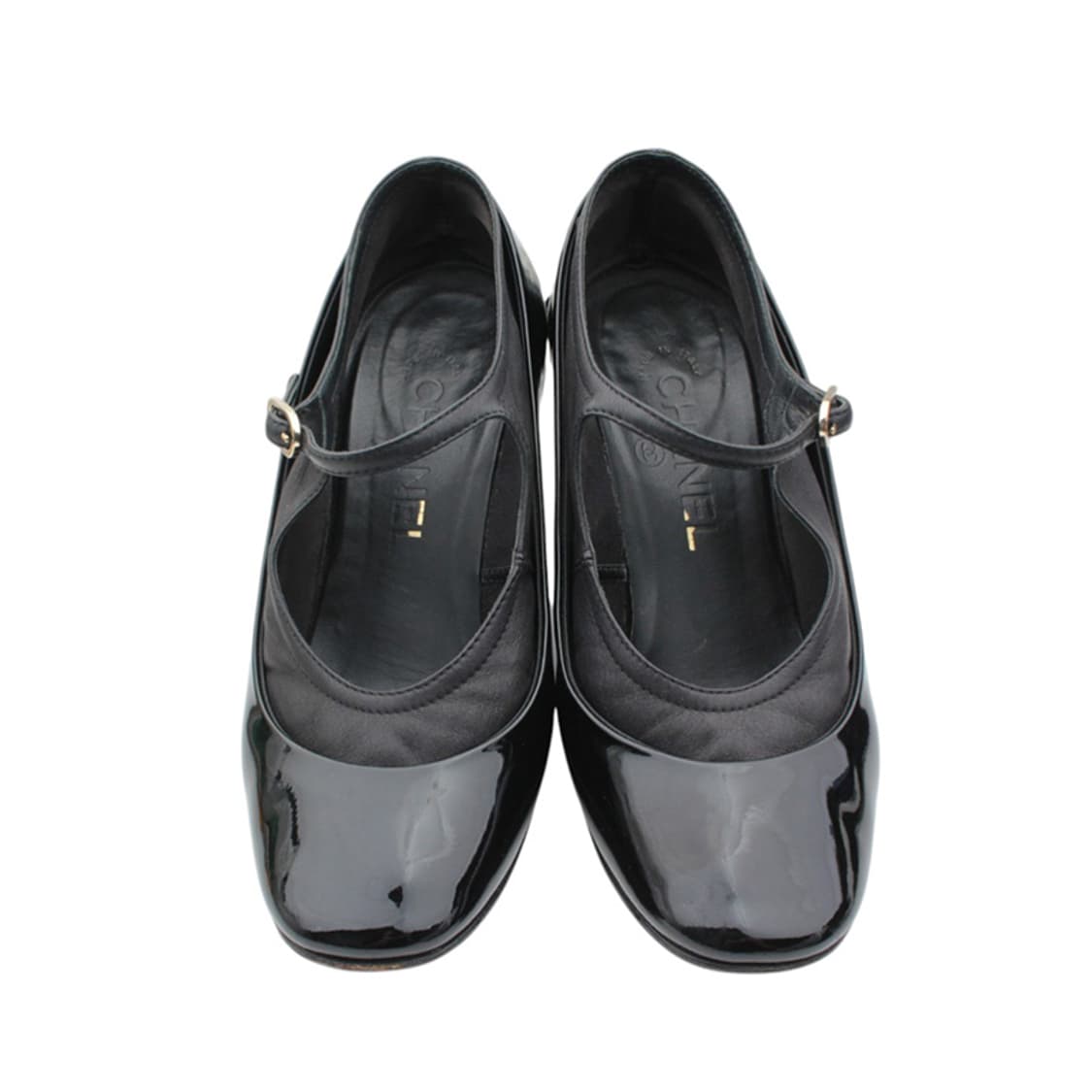 샤넬 블랙 페이던트 메리제인 슈즈 35 1/2C 상품이미지2