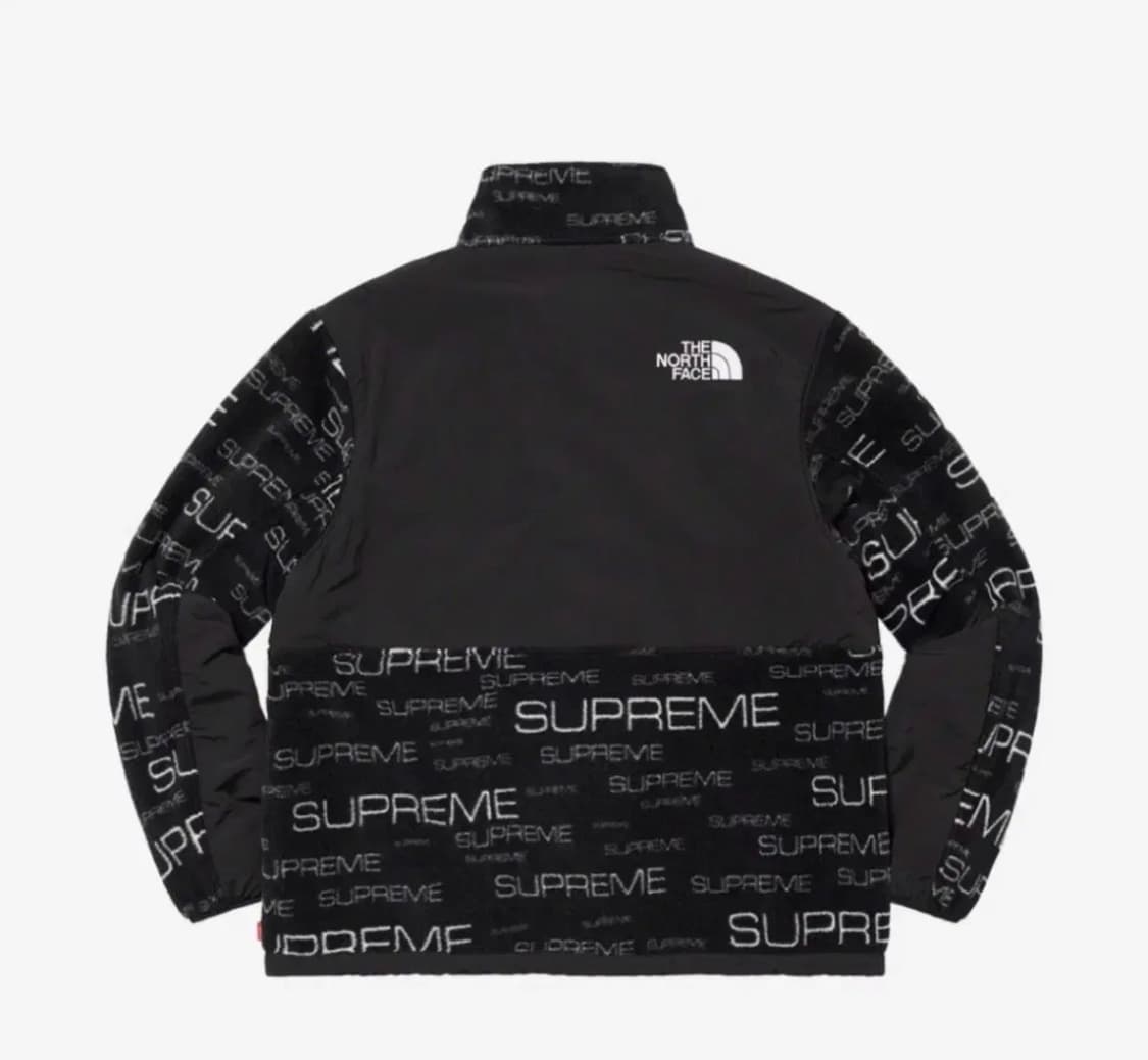 M)슈프림 노스페이스 스팁 테크플리스 자켓 블랙 -21FW 상품이미지2