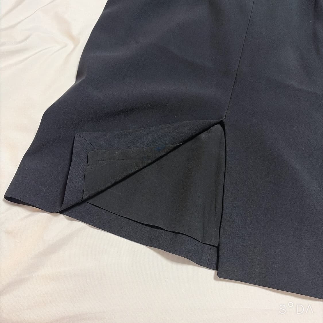 알렉산더맥퀸 블랙 레이스 포인트 나시 원피스 44 상품이미지8