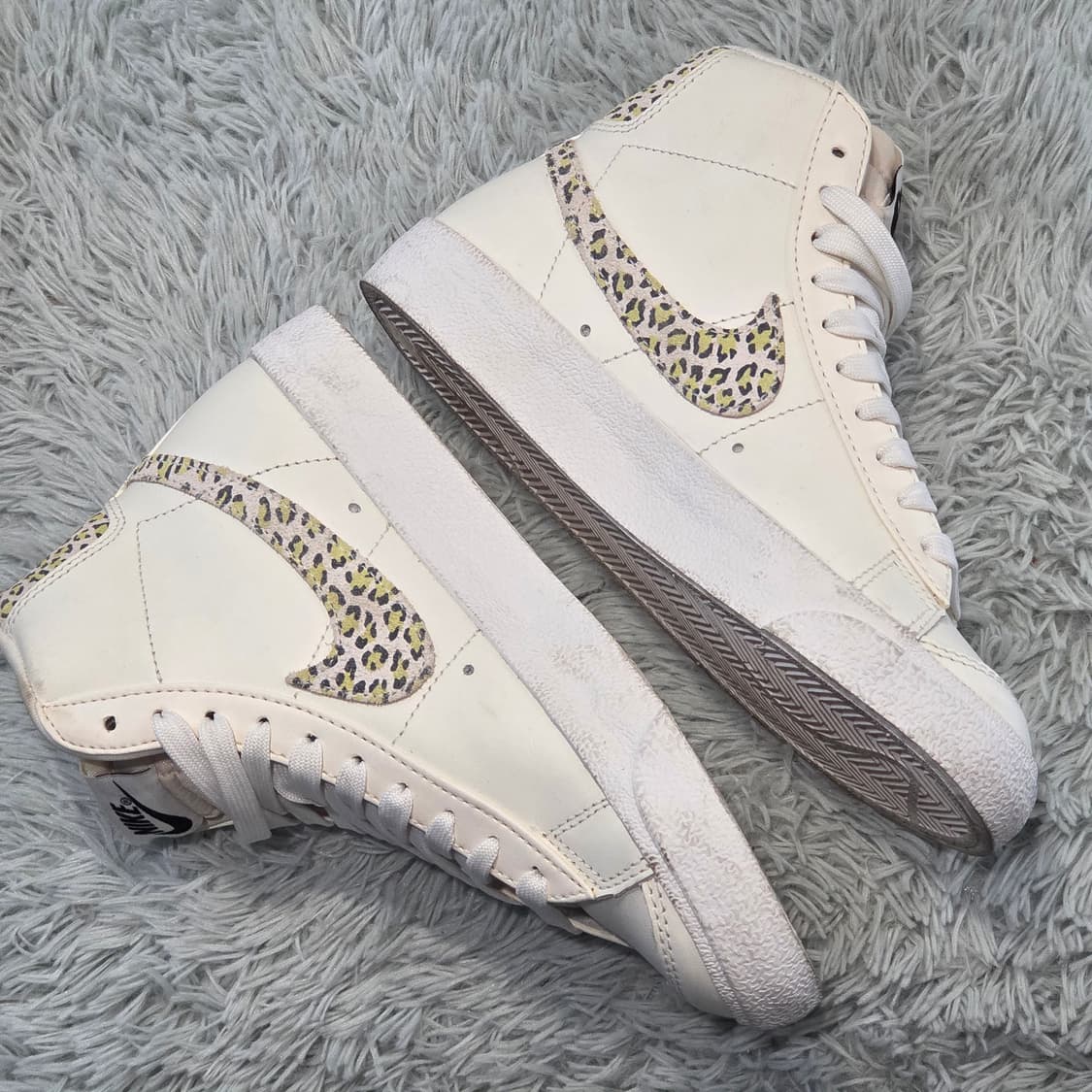 3q-17:나이키 블레이저 미드 레오파드 스우시 23cm-거의새거 상품이미지7