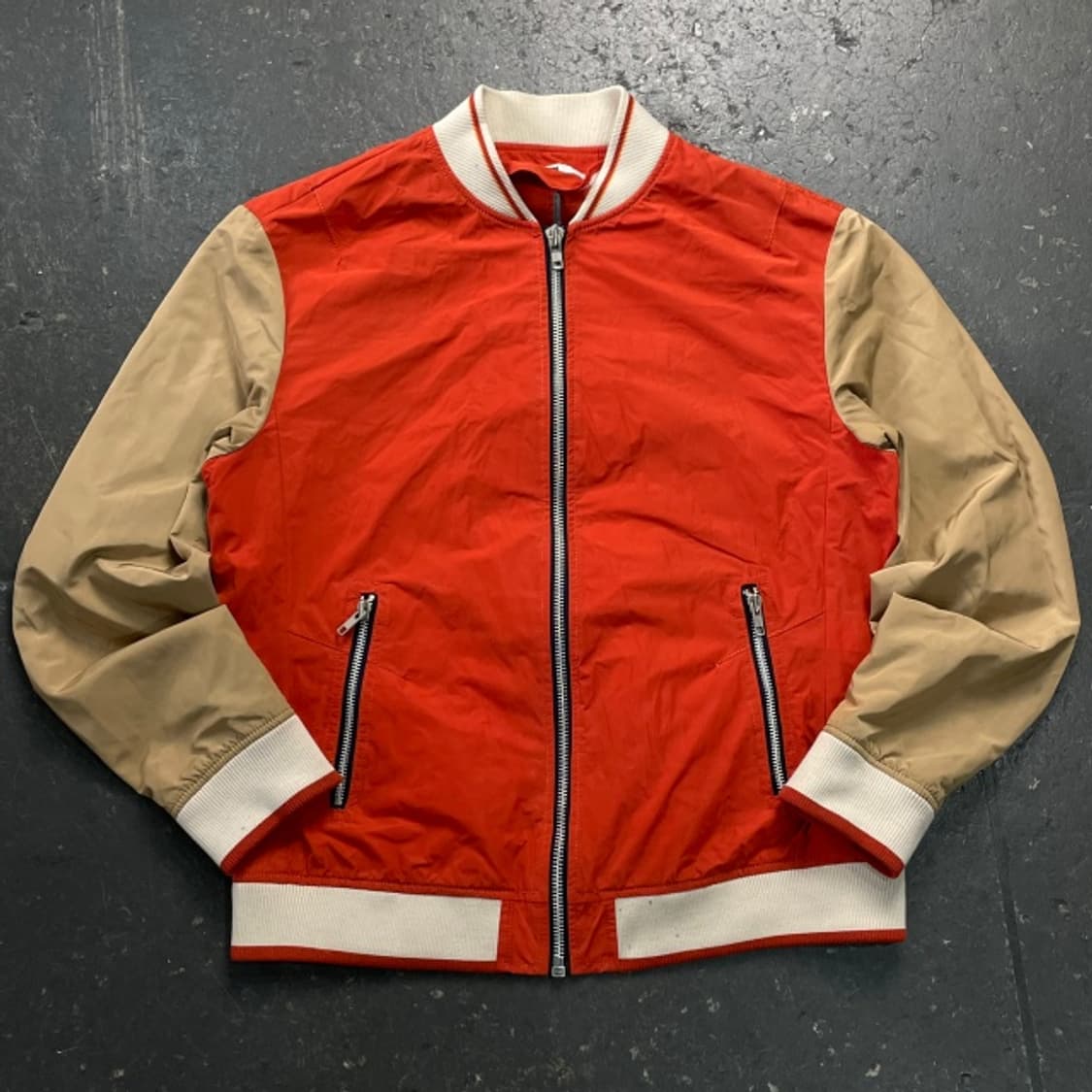 105 시스템 옴므 블루종 자켓 상품이미지1