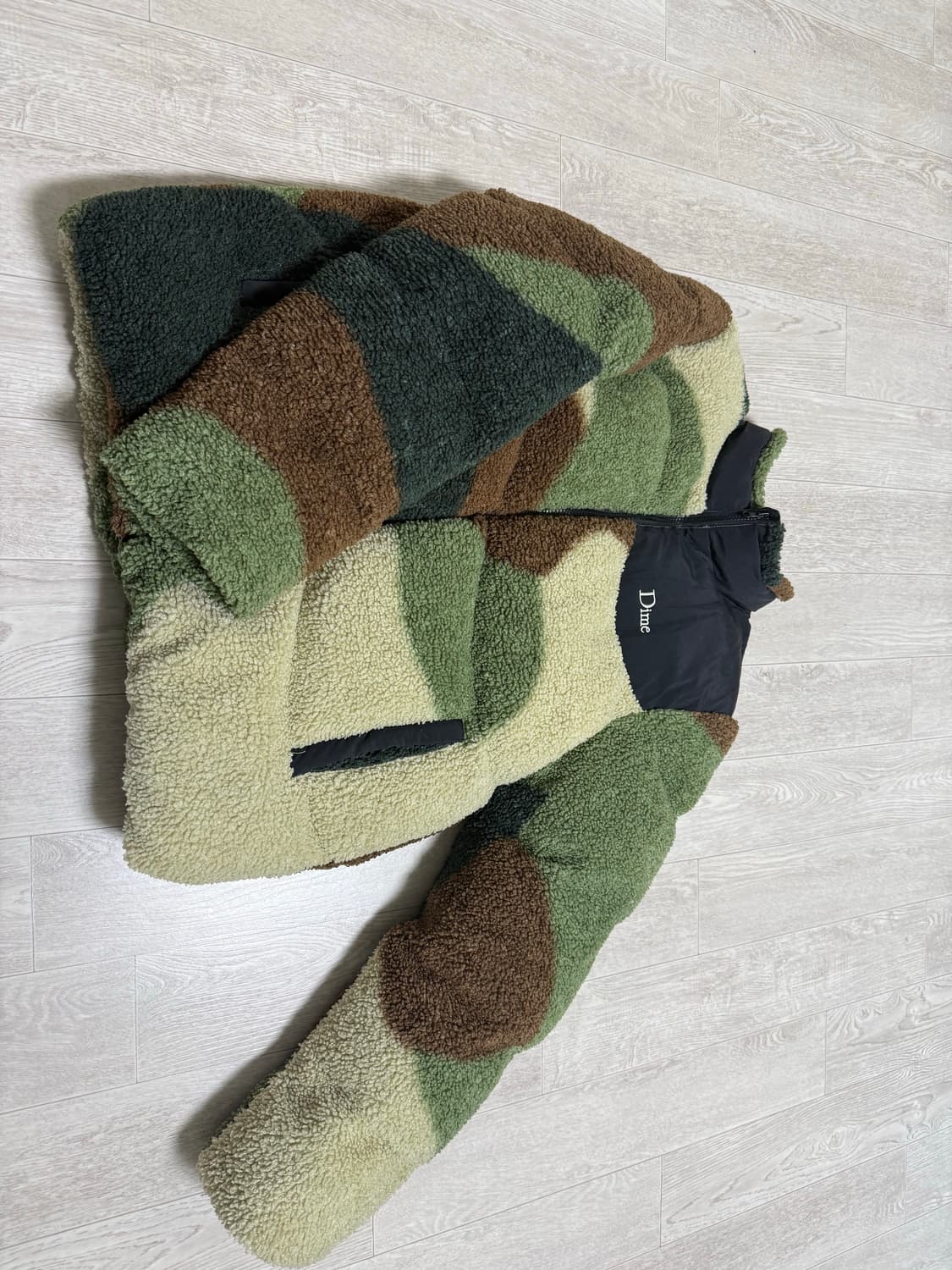 dime 셰르파 퍼프자켓 상품이미지3