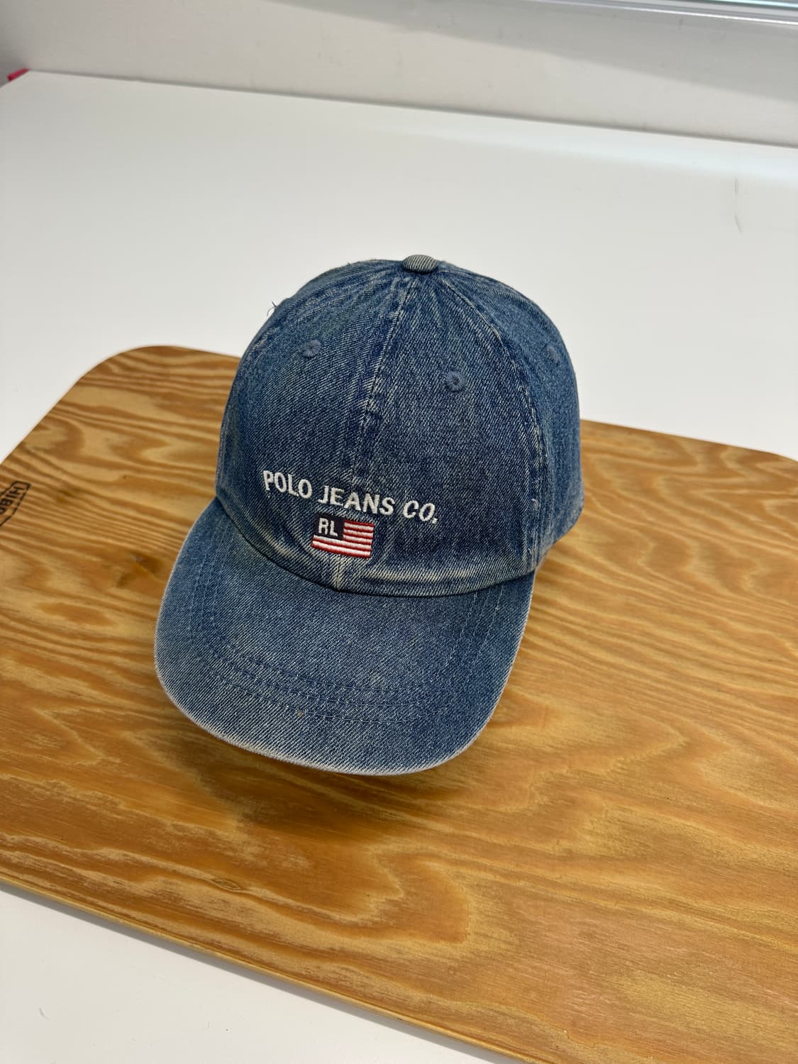 90s 폴로진스 성조기 데님 볼캡 상품이미지1