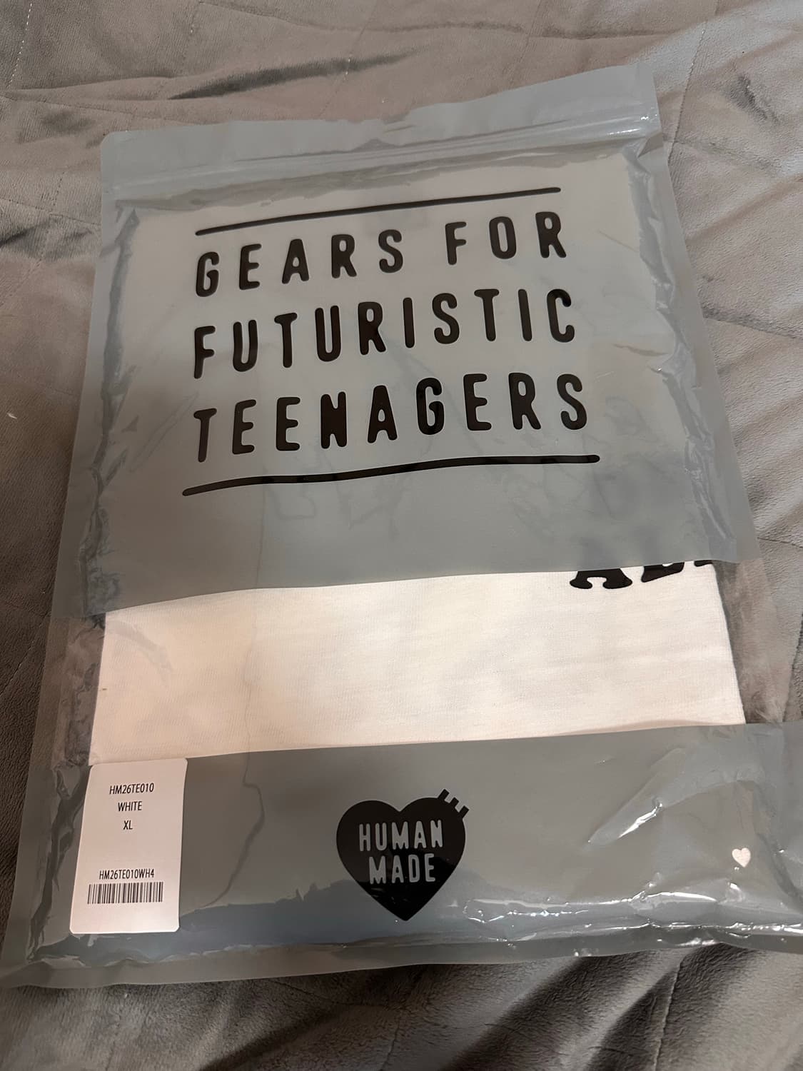 XL) 휴먼 메이드 그래픽 티셔츠 #10 화이트 상품이미지3