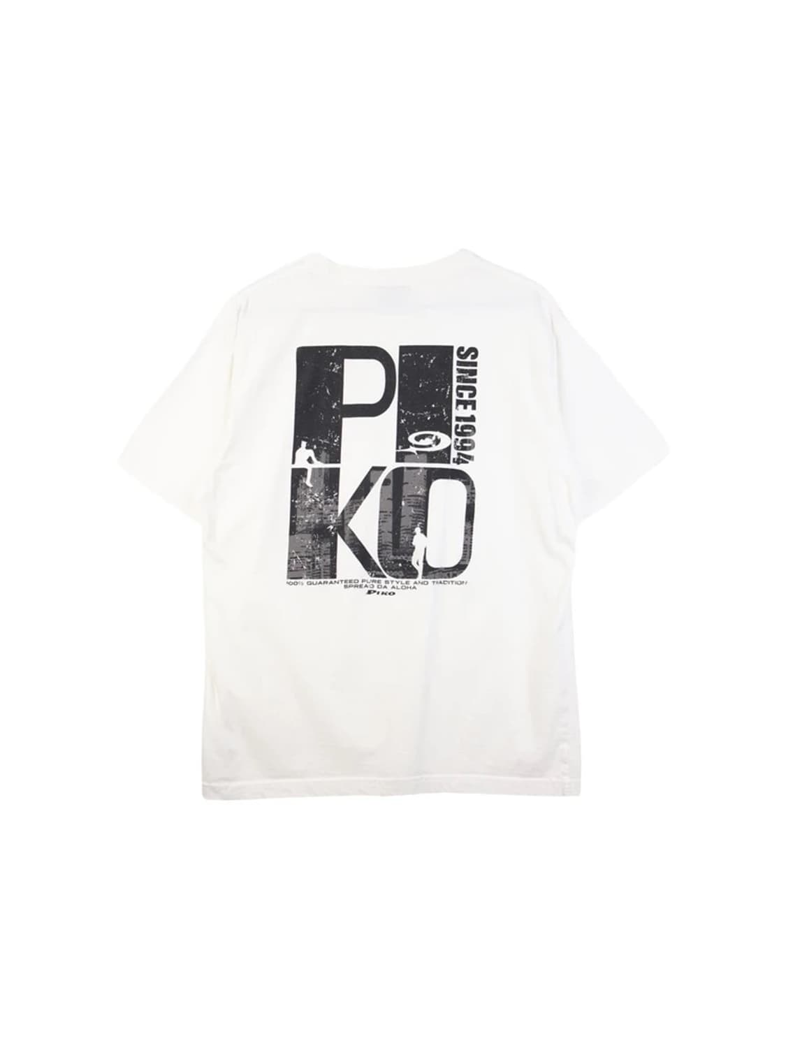 PIKO 후면 프링팅 반팔 상품이미지4