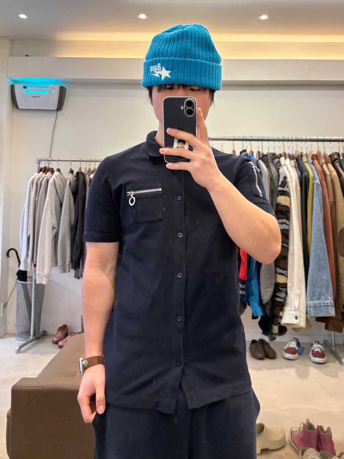 프레드 페리x라프시몬스 반팔 카라 셔츠 상품이미지9