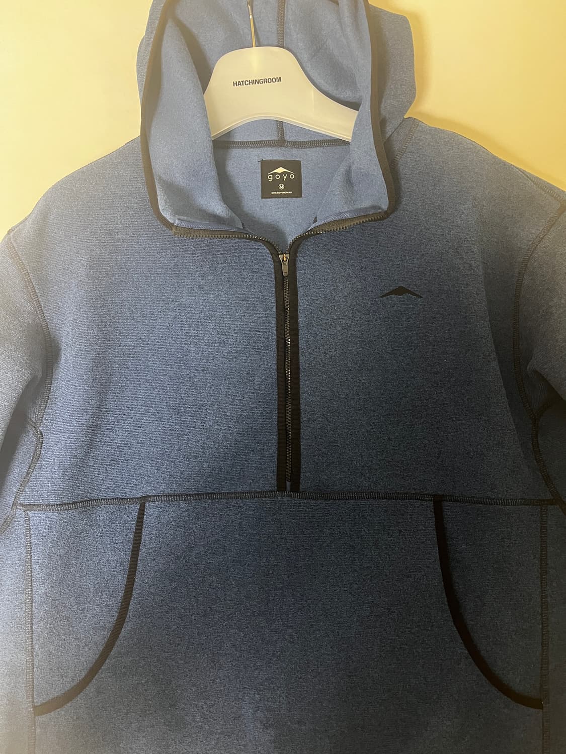 고요웨어 푸쿠라 하프 집업 후디 상품이미지1