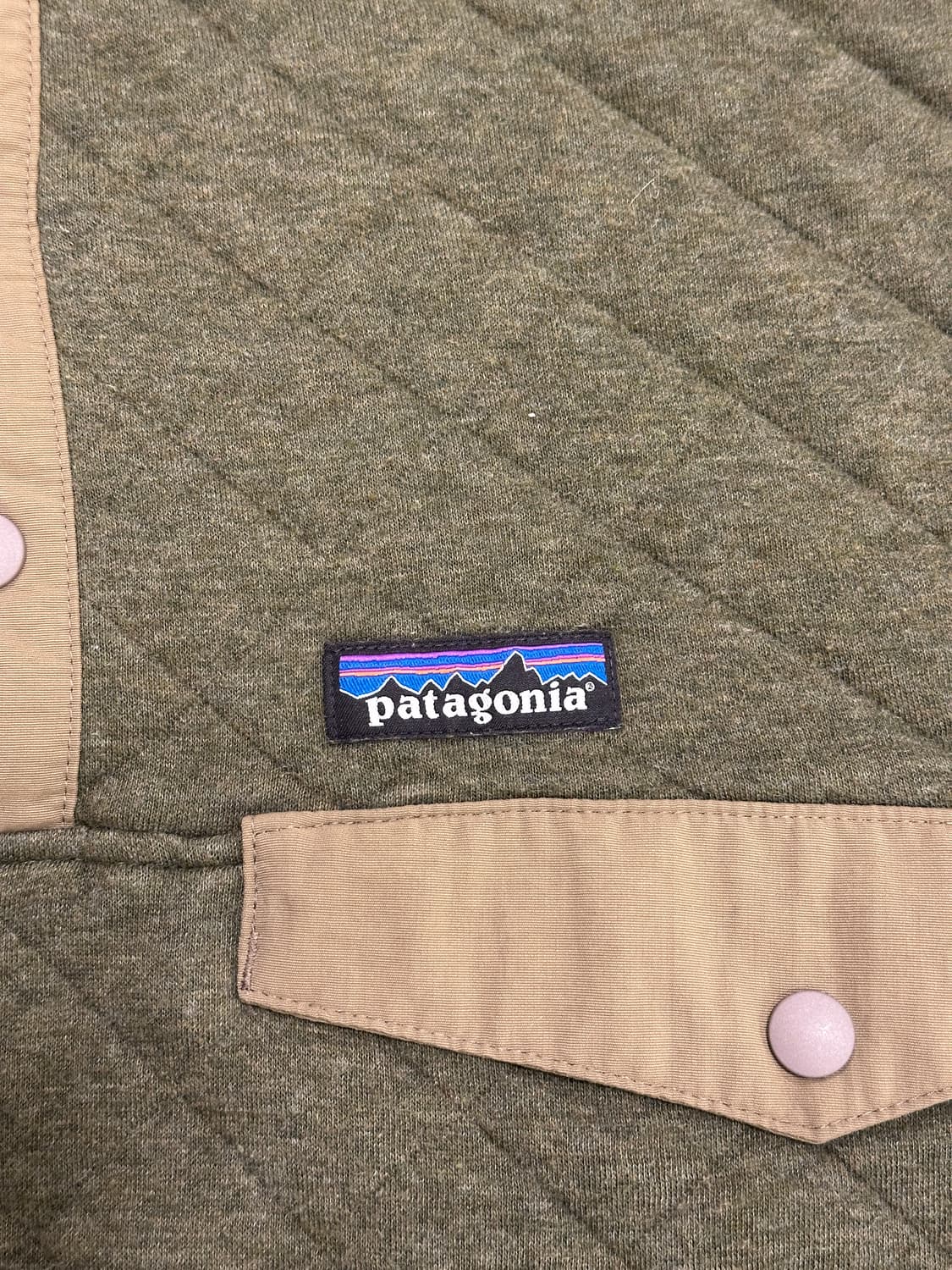 파타고니아 Organic Cotton Quilt Snap-T 플리스 S 상품이미지5