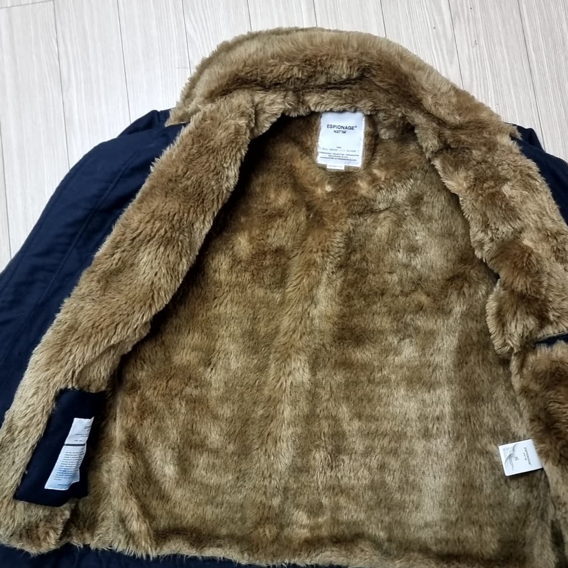 에스피오나지 N1 덱 자켓 네이비 퍼 카라(105) 상품이미지3