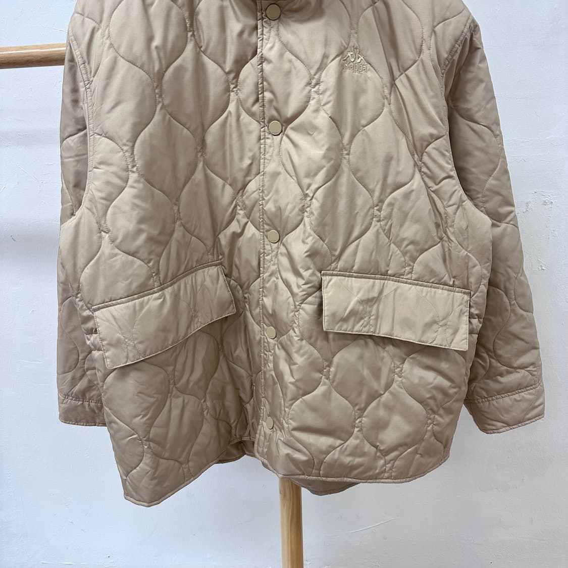 (새상품) 카파 KAPPA 오버핏 퀼팅 파카 점퍼 XL J26 상품이미지3