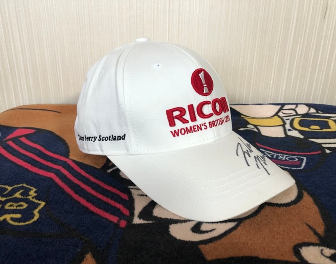 (2)리코(RICOH) 위민스 브리티시오픈 골프모자/박인비프로싸인 상품이미지6