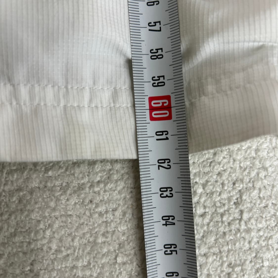 언더아머 화이트 바람막이 후드 집업 95 상품이미지5