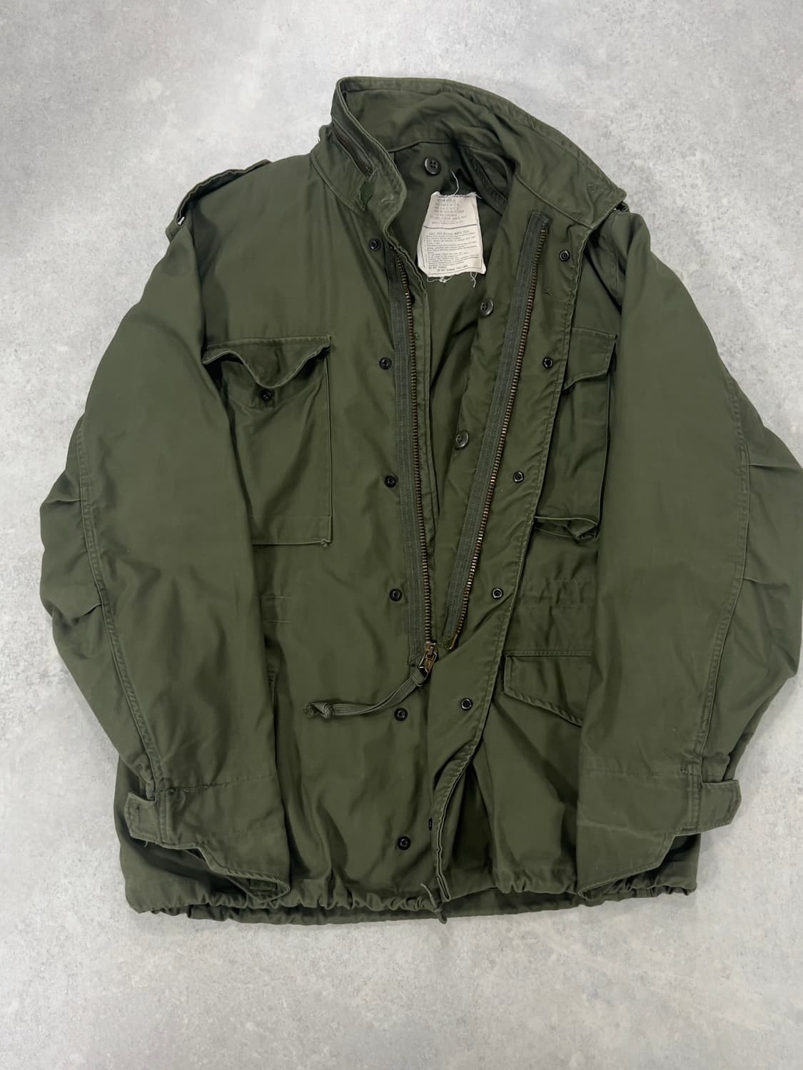 U.S army M-65 필드 자켓 76s M/R 상품이미지2