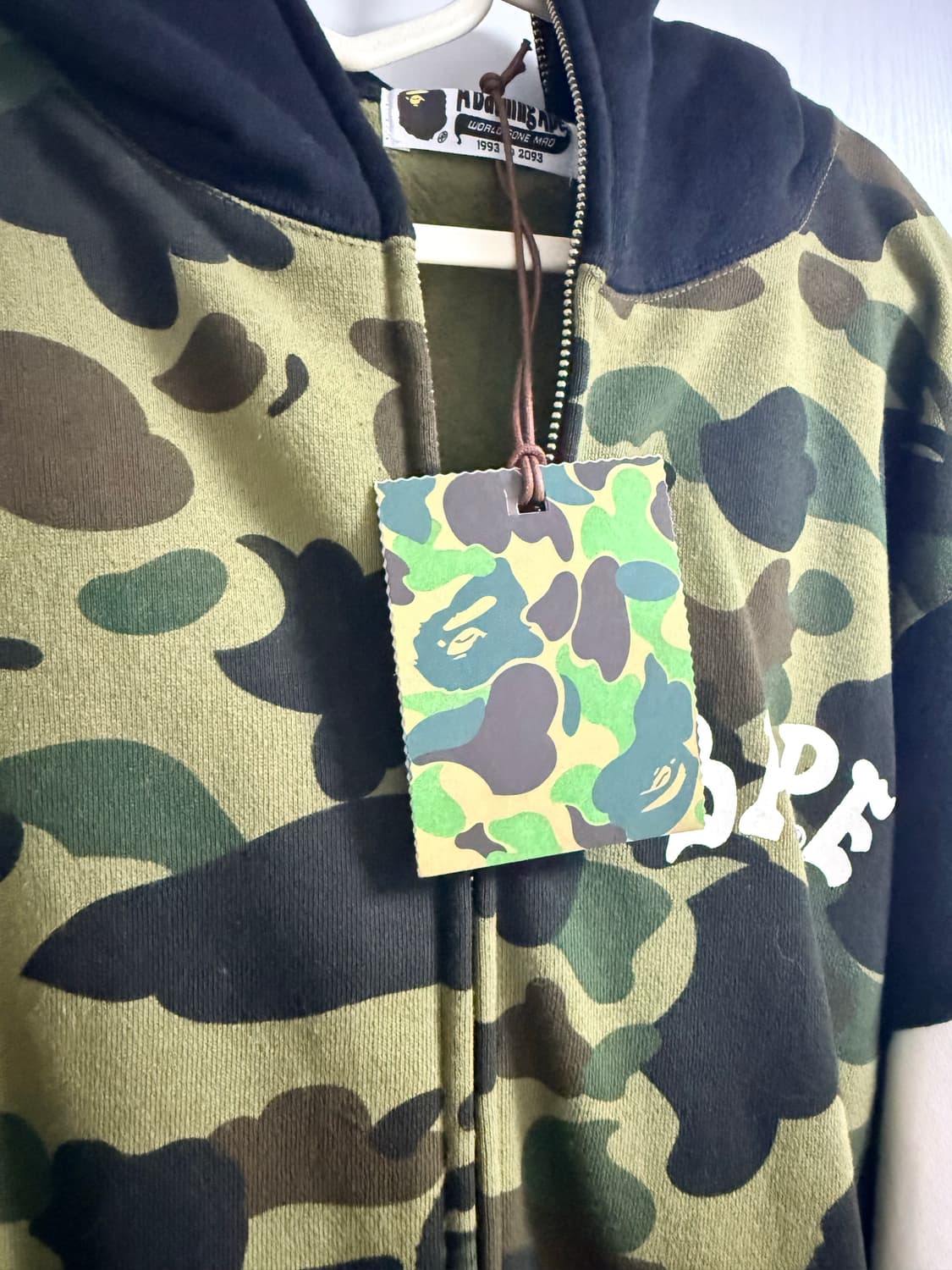 [유일매물]Bape camo hoodie, 베이프 카모플라쥬 후드집업 상품이미지6