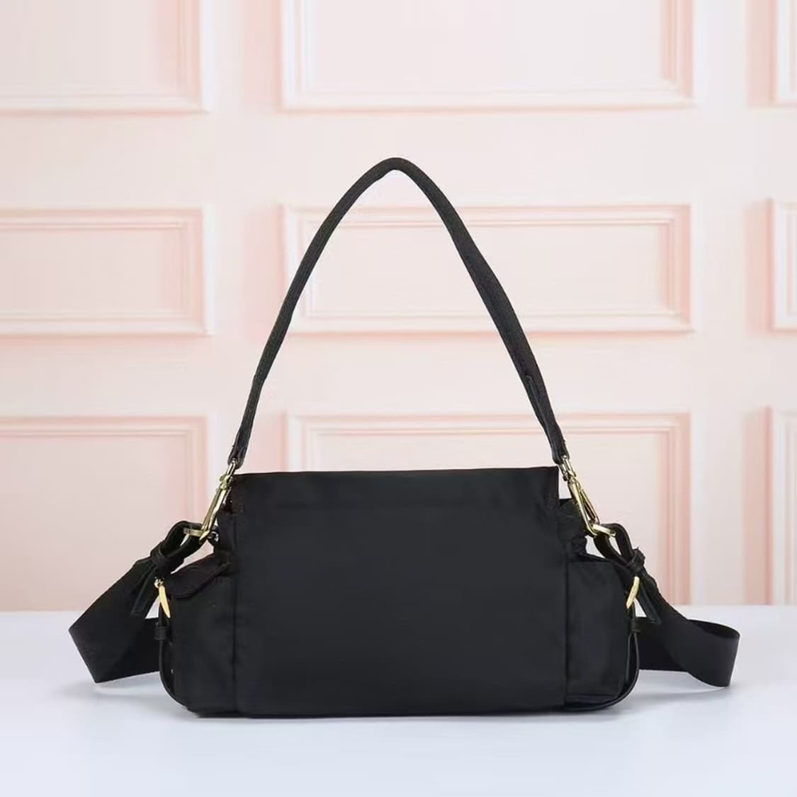 PRADA 프라다 사이드 투포켓 나일론 크로스백 남녀공용 상품이미지3