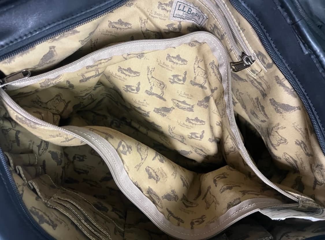 LL Bean 엘엘빈 빈티지 레더 라지 토트백 상품이미지6