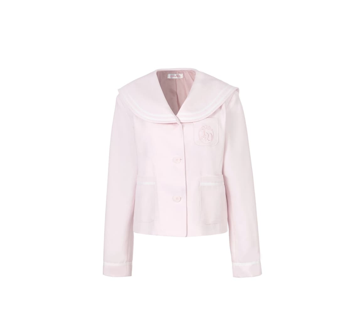 아이당클럽 스쿨 자켓 핑크 상품이미지1