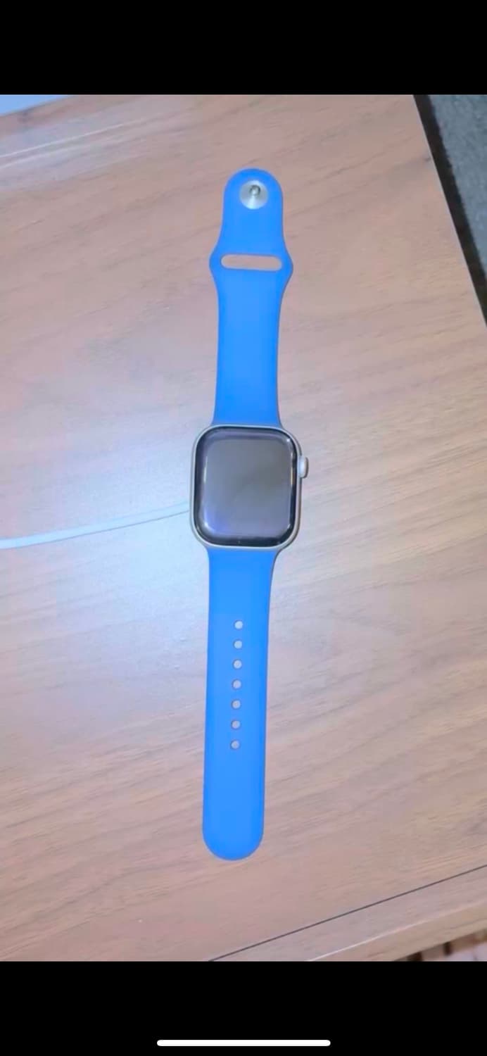 애플워치10GPS,42mm,실버/데님스포츠밴드 상품이미지2