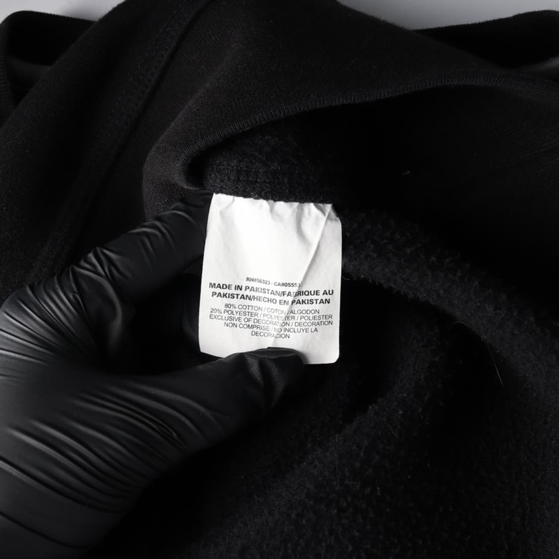 나이키 화이트 자수 스우시 기모 맨투맨 XL 상품이미지6