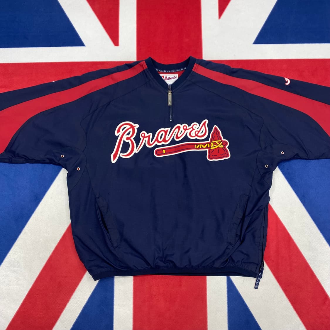 마제스틱 애틀란타 브레이브스 아노락 L 실측 XL  상품이미지2