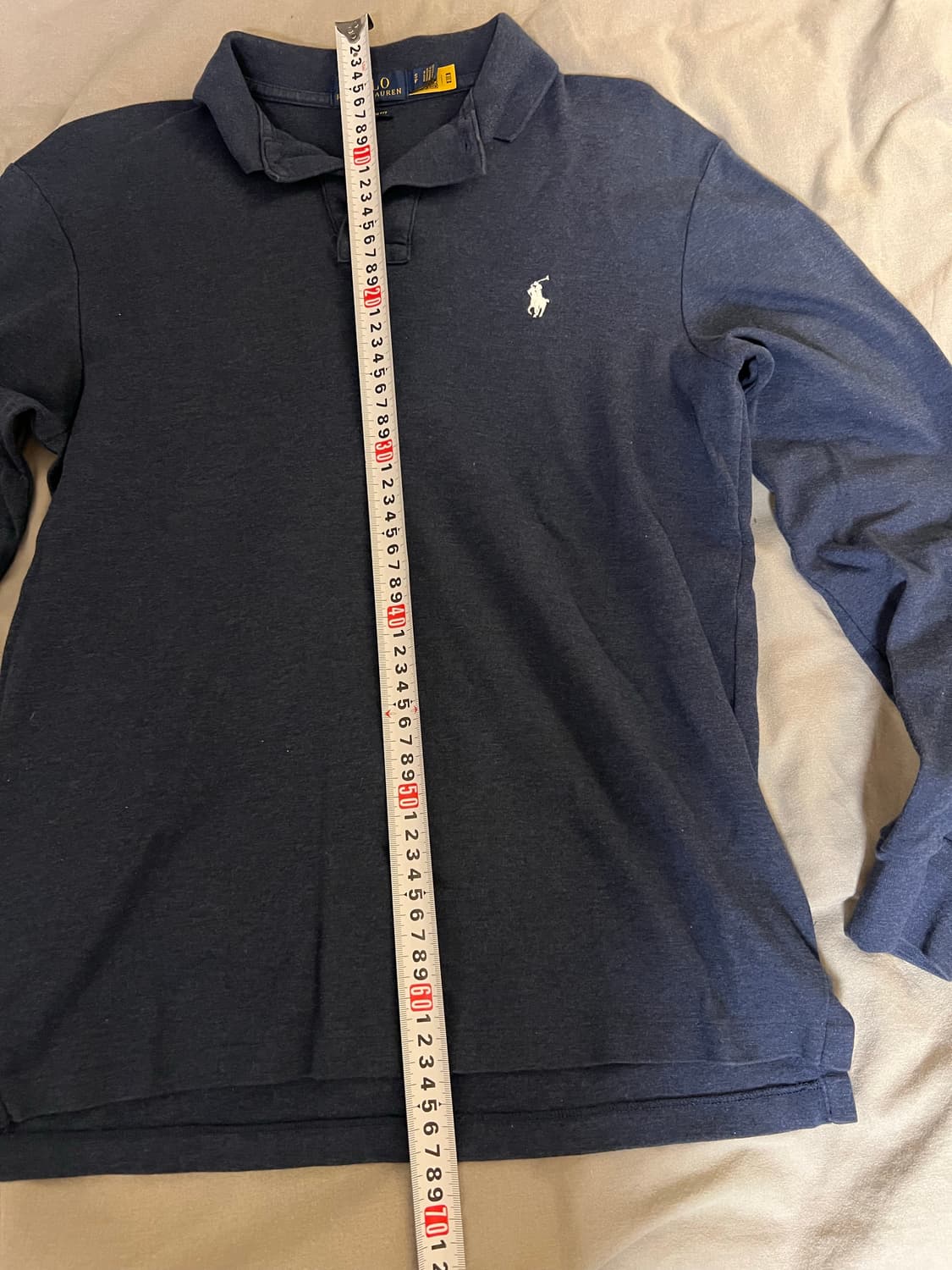 폴로 랄프로렌 긴팔 카라티 피케이티 커스텀슬림 S 상품이미지7